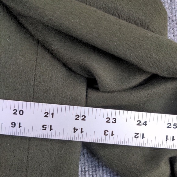 Neiman Marcus Men's Blazer Jacket Green Size Actual 44x32 100% Cashmere - Picture 10 of 13